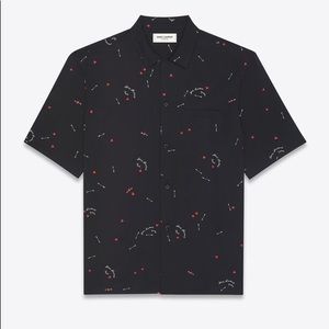 Saint Laurent Men’s Silk Shirt